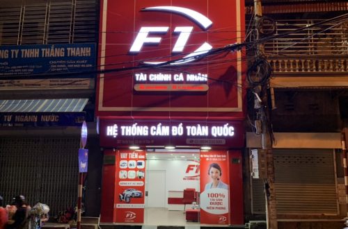 Không gian giao dịch tại cửa hàng F1